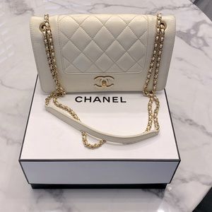 Mademoiselle leather Chanel crossbody bag